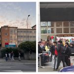 Des étudiants bloquent l'entrée de l'IPES de Herstal et de l'Athénée Léonie de Waha pour protester contre les réformes éducatives.