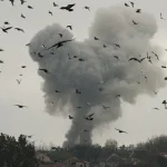 Des forces ukrainiennes frappent Rubikon, endommageant des installations de stockage de drones à Donetsk
