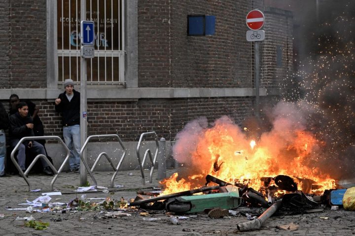 Des manifestations d'étudiants à Liège entraînent la mise en détention d'un adolescent