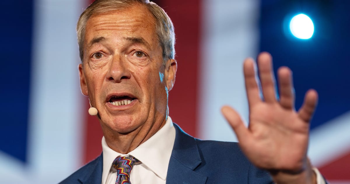 Farage défend la proposition d'une force militaire contre les migrants dans la Manche