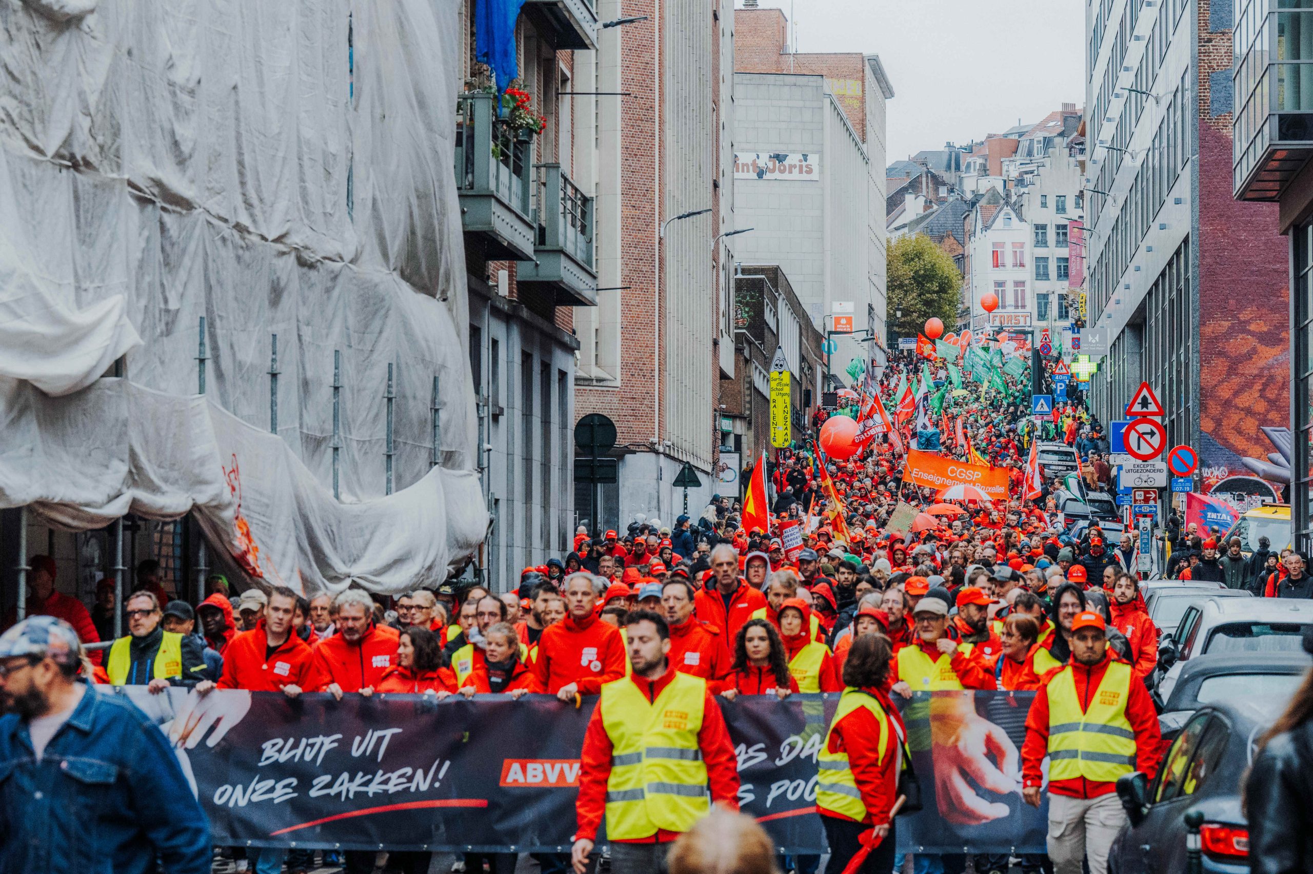 Grève dans le secteur public organisée par le syndicat socialiste en raison de craintes de sous-financement