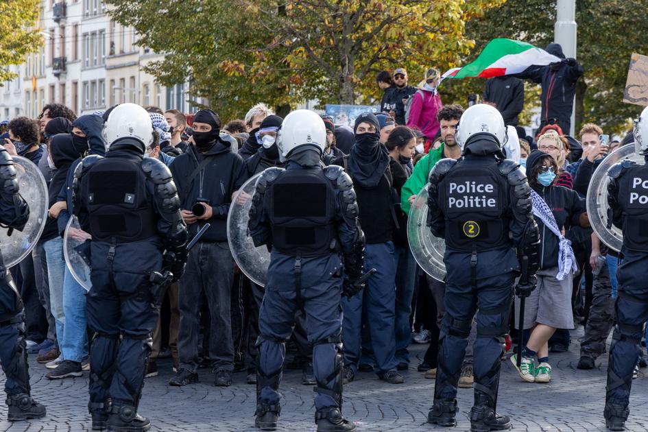 La Belgique appelée à protéger le droit de manifester avant les protestations de samedi