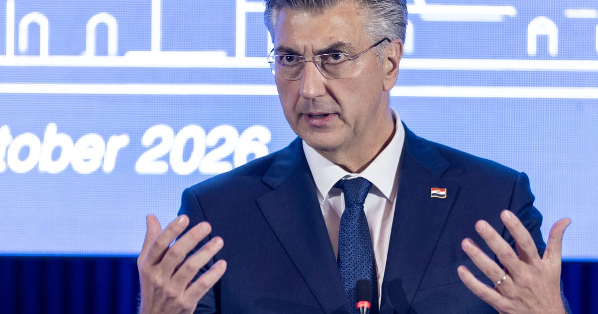 La Croatie exprime des réserves sur la candidature de la Montenegro à l'UE avant le sommet des dirigeants.