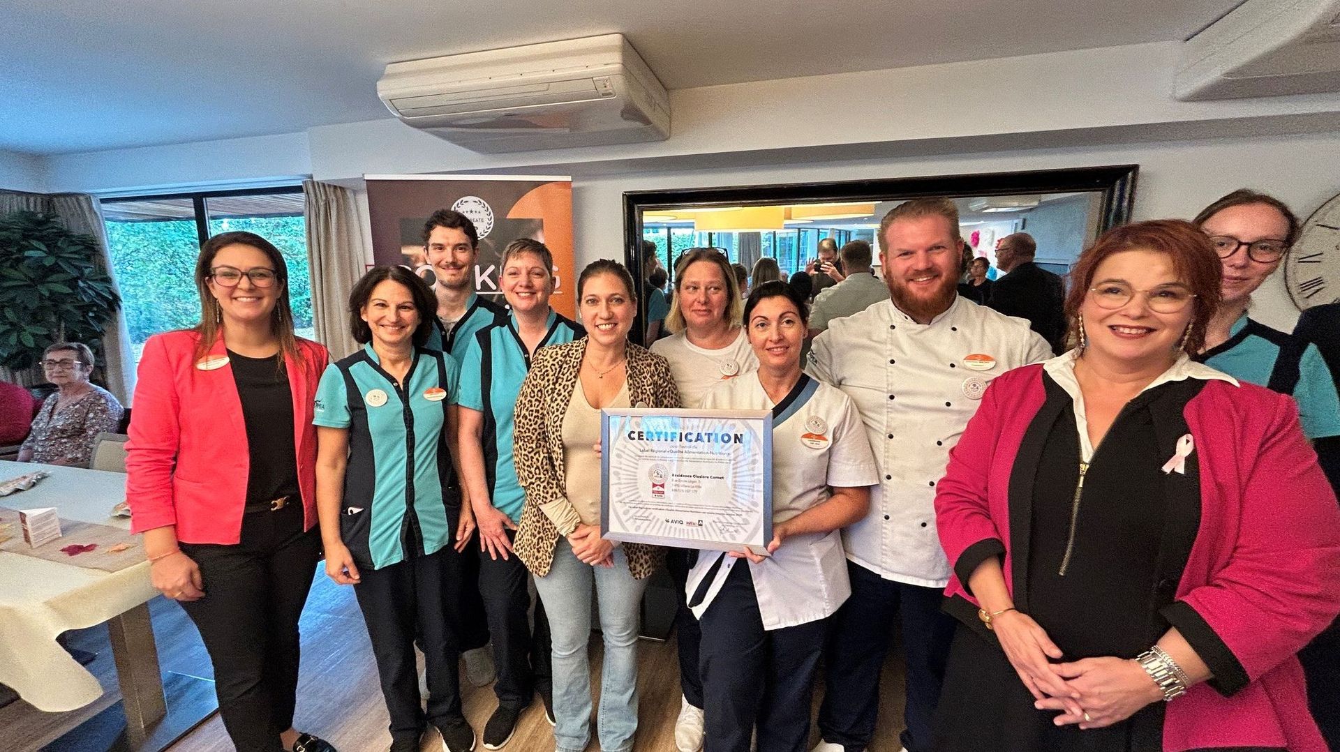 La maison de repos de Villers-la-Ville obtient le label qualité pour la nutrition et les repas