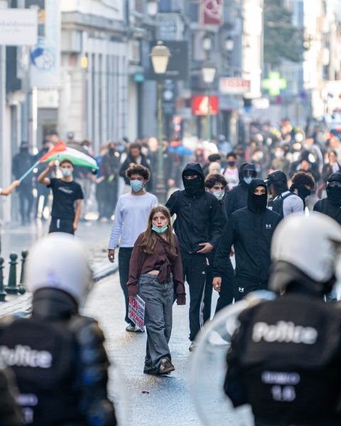 La police de Liège procède à plus de 100 arrestations lors des manifestations étudiantes