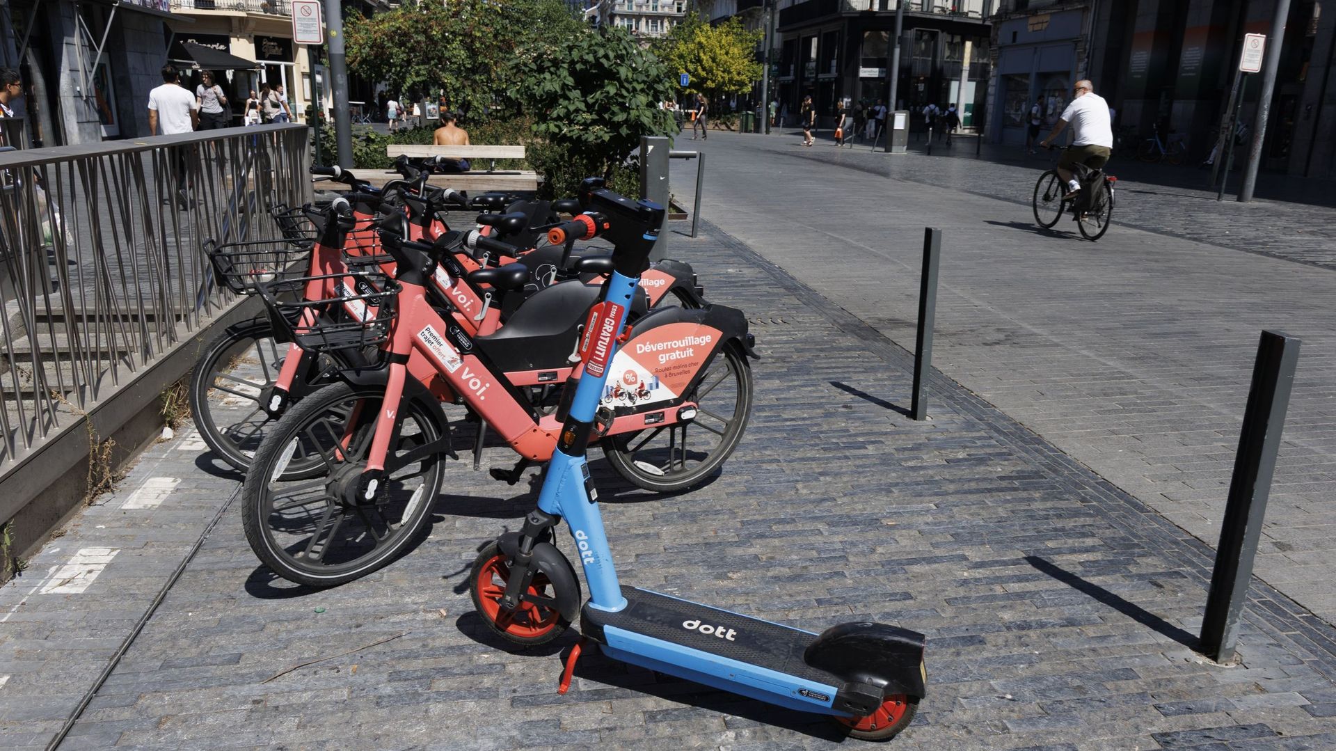 La société de trottinettes partagées de Bruxelles cherche à éviter l'interdiction prévue pour le 1er janvier 2027