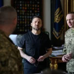 Le commandant militaire ukrainien présente un plan stratégique de guerre au Conseil national de sécurité et de défense