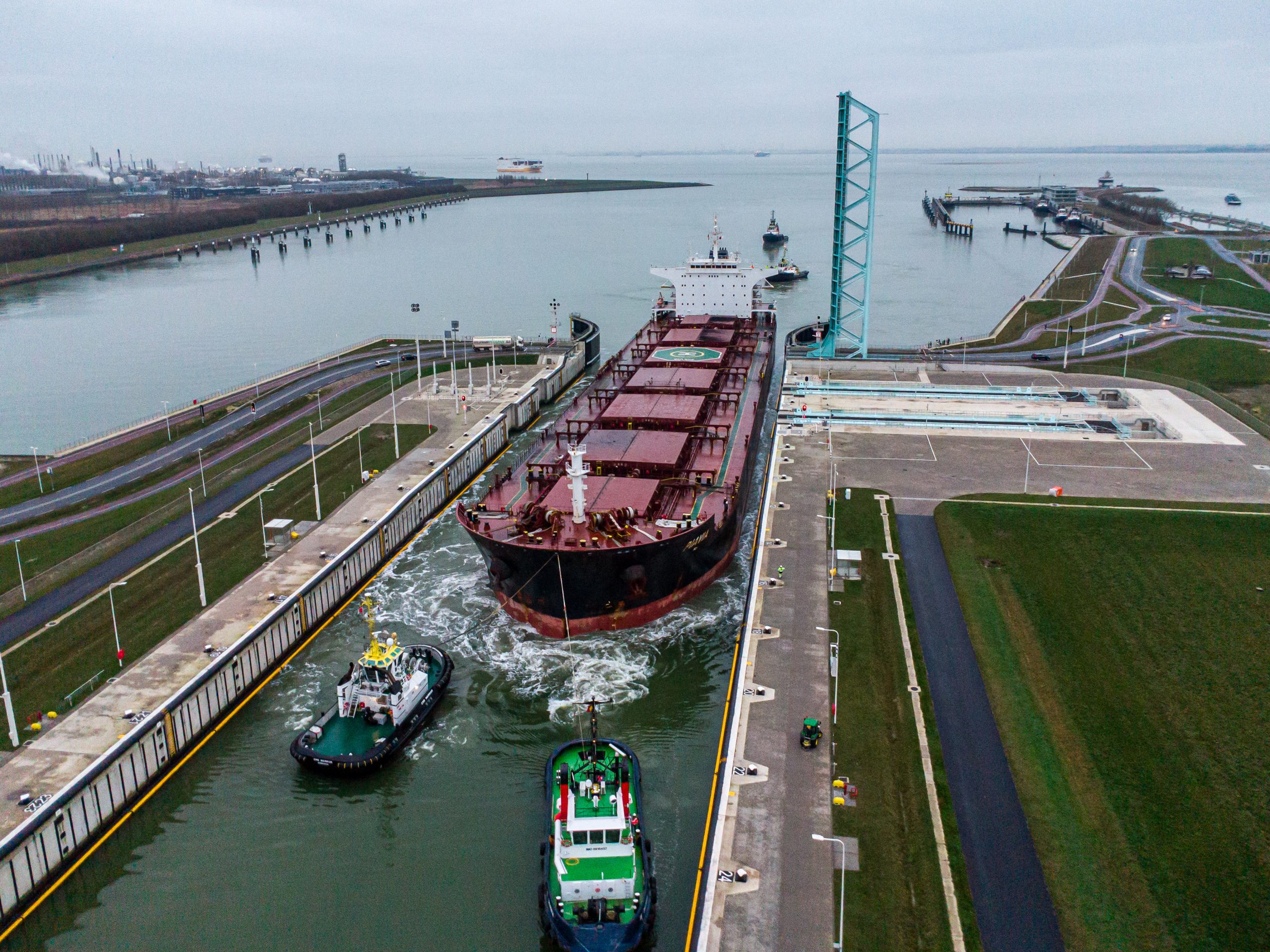Le port de la mer du Nord constate une hausse de son trafic de conteneurs mais reste en deçà des objectifs de 2025.