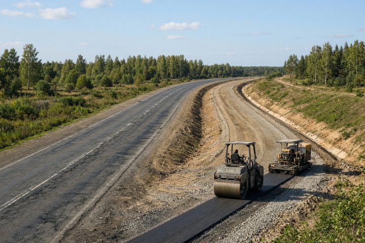 Le réseau routier russe réduit ses ambitions d'expansion en 2026