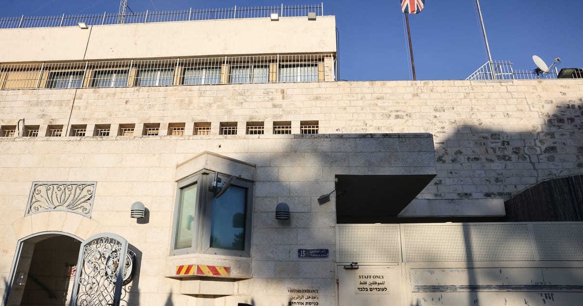 Le Royaume-Uni et Israël parviennent à un compromis pour maintenir le consulat britannique à Jérusalem-Est