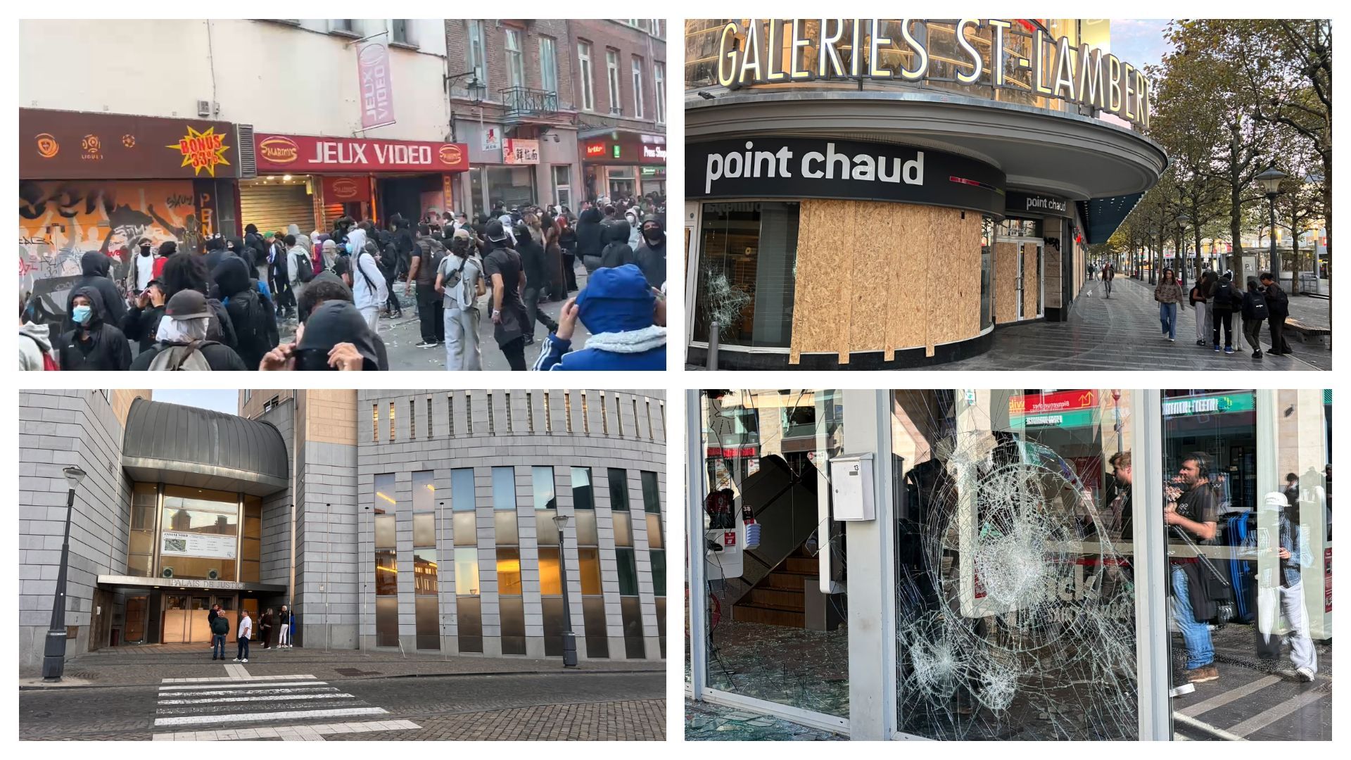 Les commerçants de Liège évaluent les dégâts après les récentes émeutes