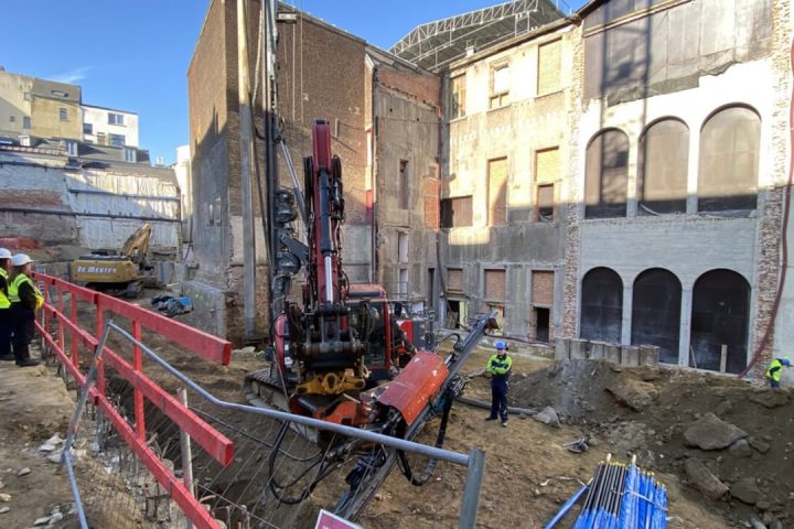 Les nouvelles salles du Conservatoire de Bruxelles se construisent en sous-sol