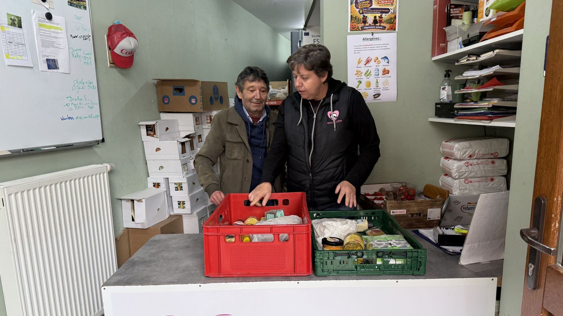 Nombre record de repas distribués par le Resto du Cœur à Quiévrain