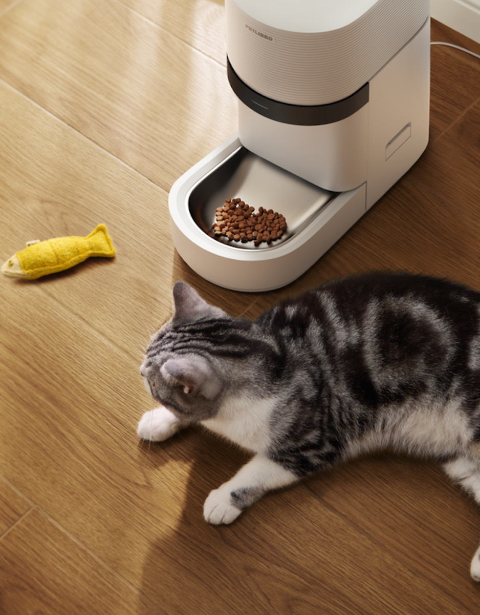 Petlibro lance un distributeur intelligent avec IA adapté aux foyers avec plusieurs chats