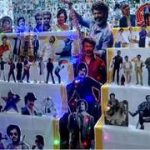 Un fan de Rajinikanth présente 230 représentations dans un kolu de Navratri au temple de Mumbai
