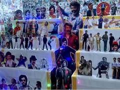 Un fan de Rajinikanth présente 230 représentations dans un kolu de Navratri au temple de Mumbai