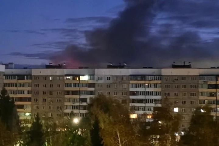 Un incendie signalé au complexe pétrolier de Gazprom à Salavat, Bachkortostan