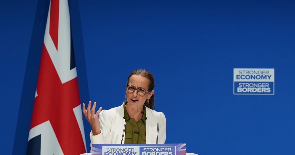 Une alliée de Badenoch critique l'approche économique de Burnham, la qualifiant d’« absolument folle » lors de la conférence