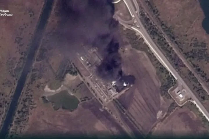 Une attaque ukrainienne endommage un terminal pétrolier russe, aucun réservoir de carburant intact