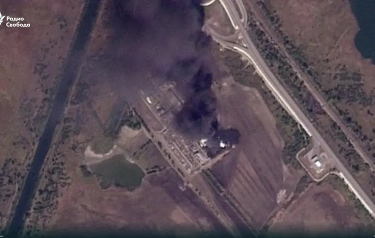 Une attaque ukrainienne endommage un terminal pétrolier russe, aucun réservoir de carburant intact