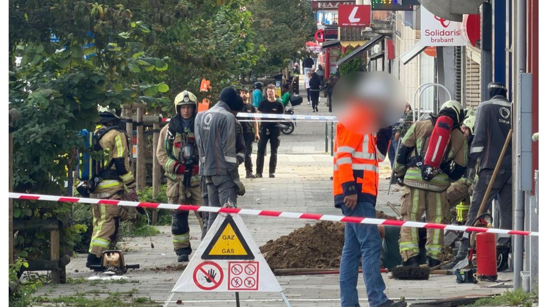 Une dizaine de personnes évacuées après une fuite de gaz à Bruxelles