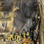 Une frappe de missile russe à Kharkiv fait trois morts et de nombreux blessés