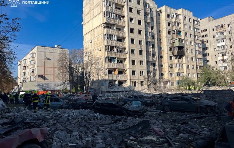 Une frappe de missile russe à Kremenchouk fait deux morts et 34 blessés