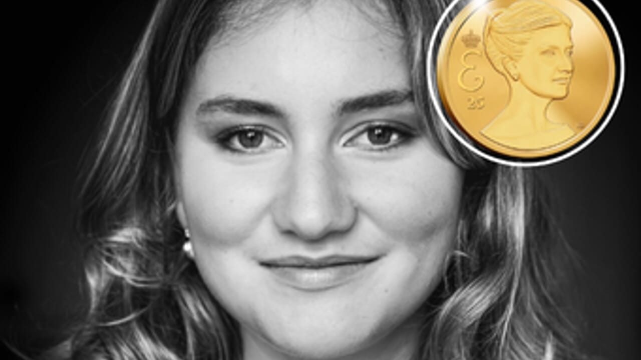 Une pièce de 12,50 euros mise en vente à près de 250 euros pour le 25e anniversaire de la princesse Elisabeth
