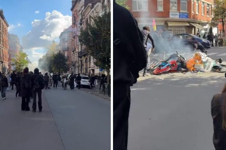 Violences lors de la manifestation du 17 octobre à Bruxelles : 150 interpellations et cinq policiers blessés